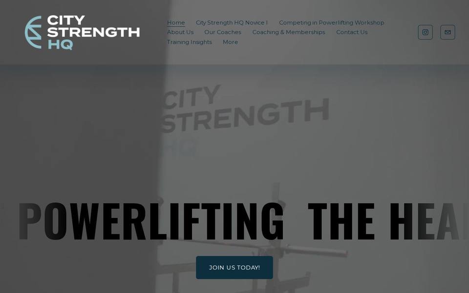 City Strength HQ website