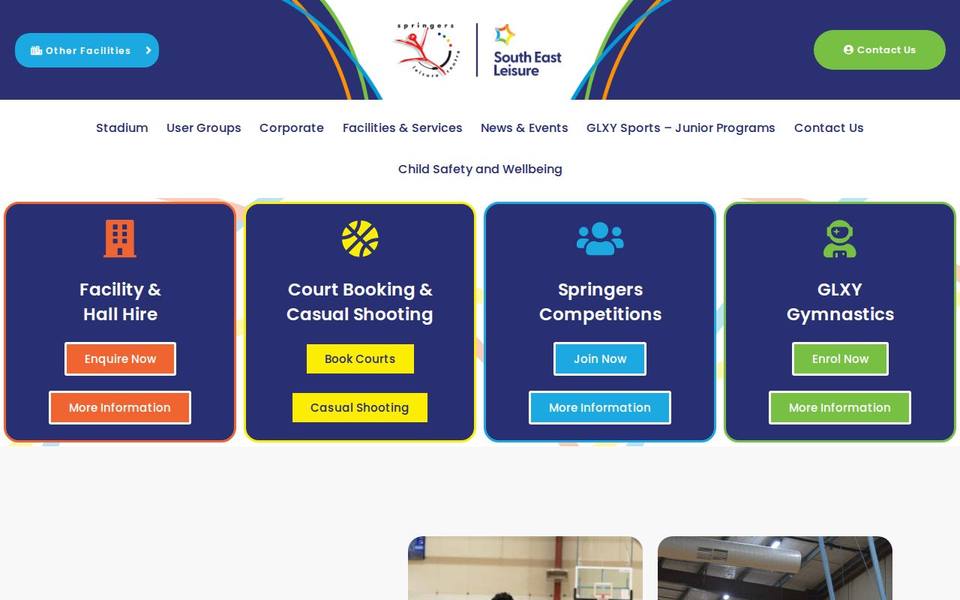 Springers Leisure Centre website