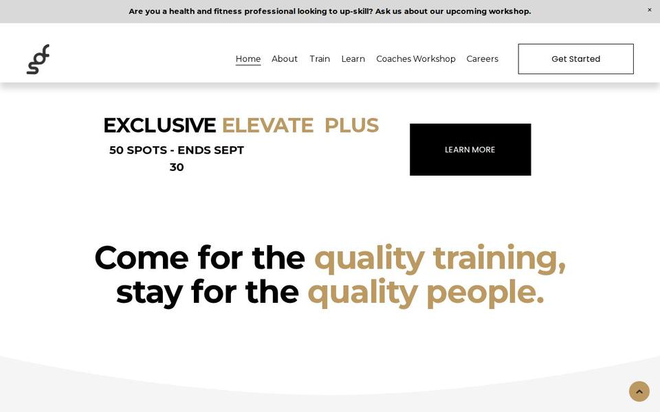 Science Of Fitness website