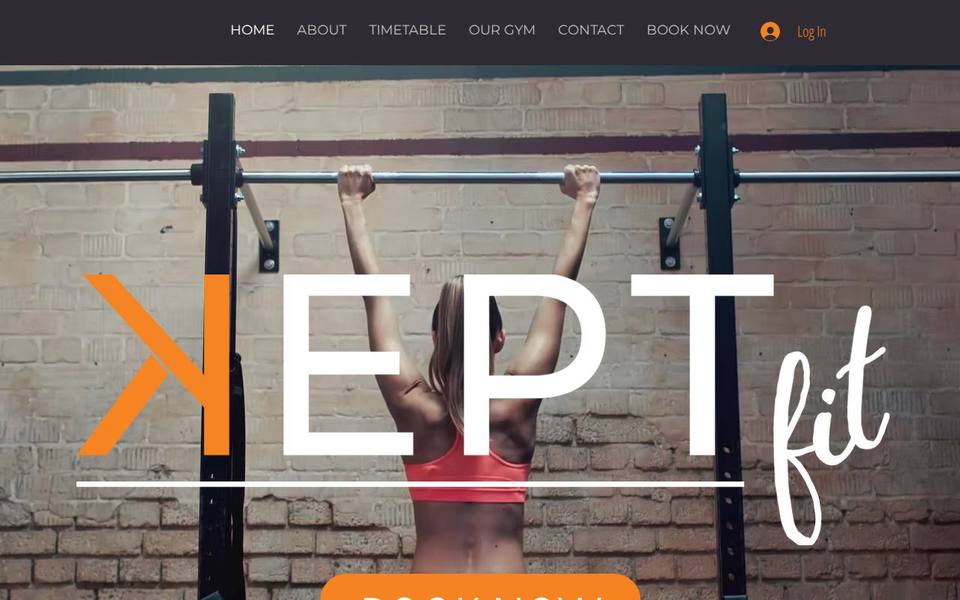 Kept Fit website