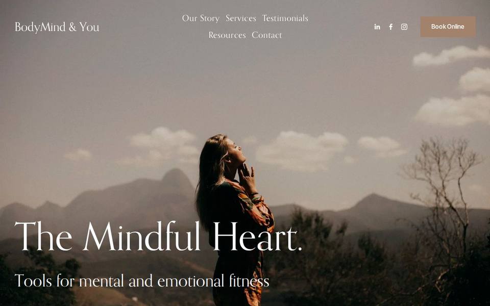 Body Mind and You website