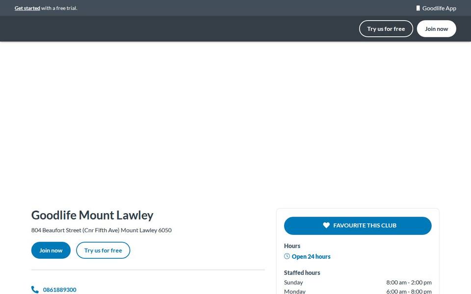 Mount Lawley website