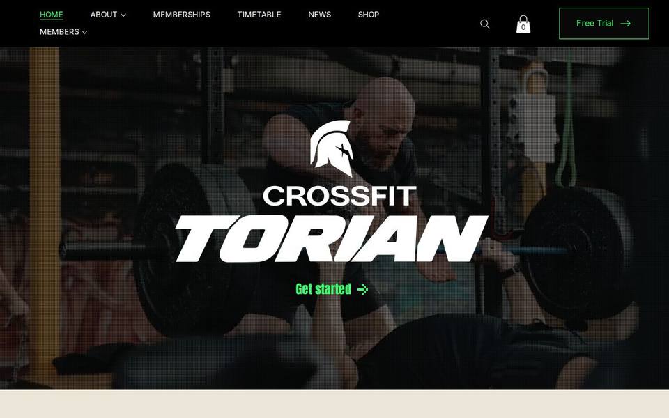 CrossFit Torian website