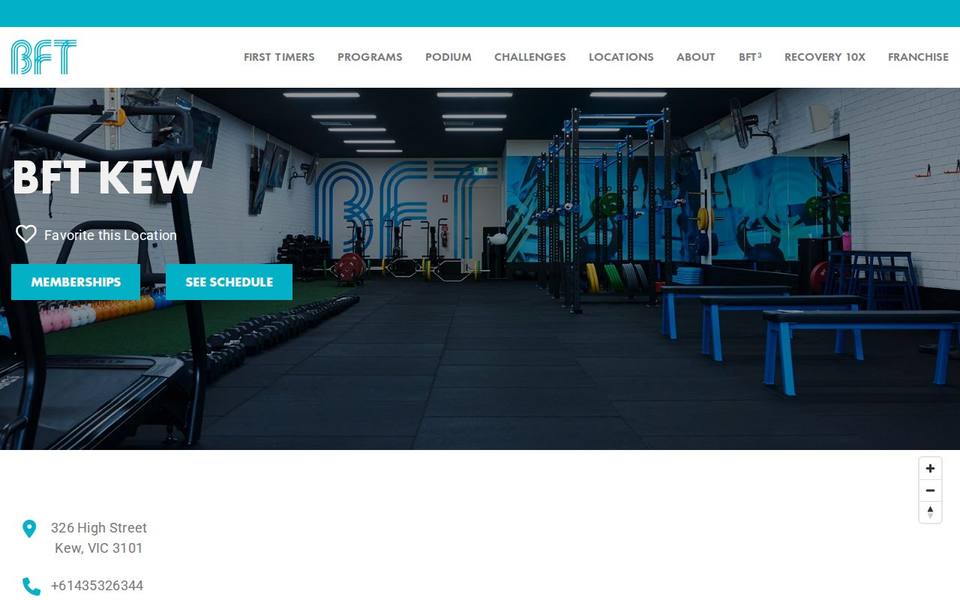 BFT Kew website