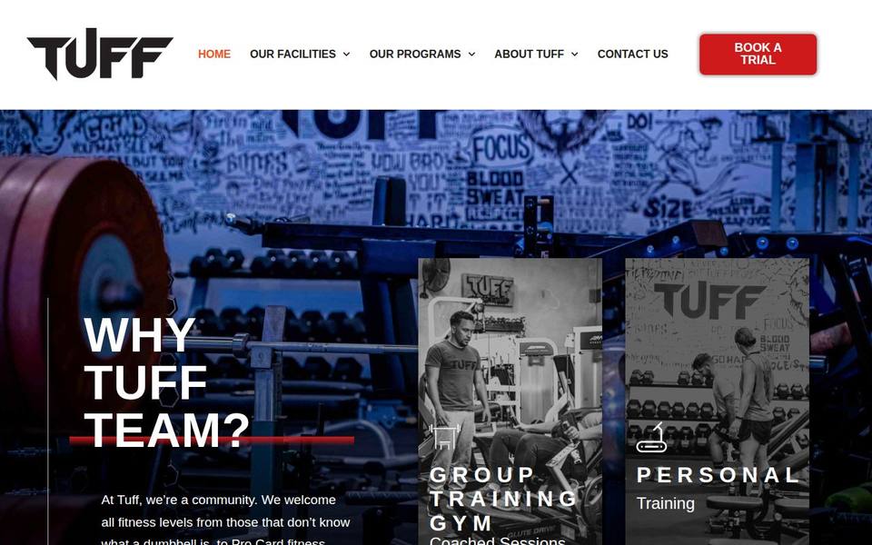 Tuff Team website