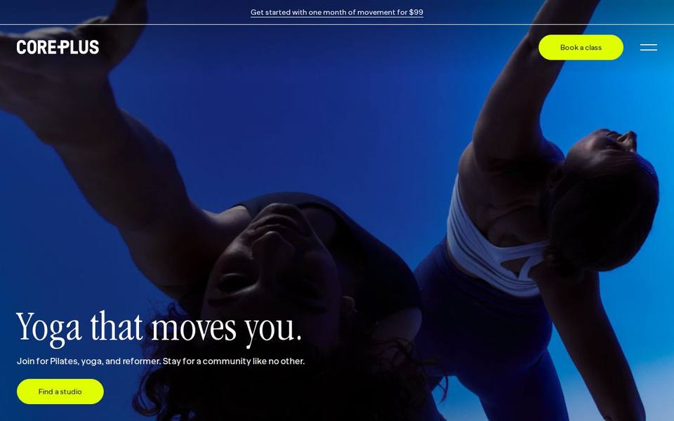 CorePlus Cheltenham website