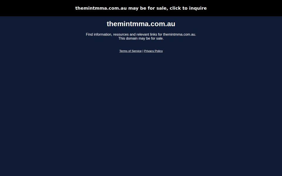 The Mint Martial Arts website