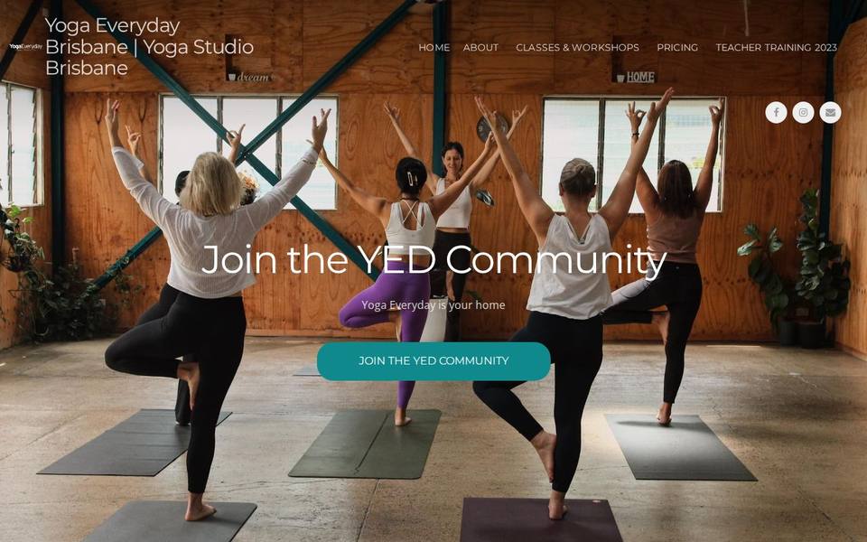 Yoga Everyday website