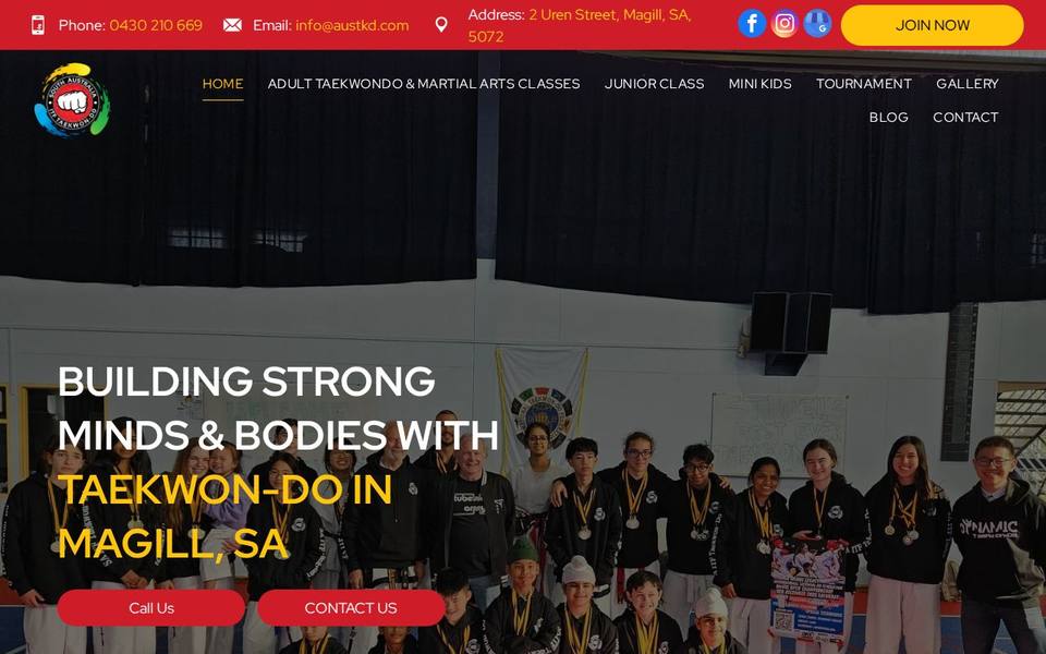 South Australia ITF Taekwon-Do website