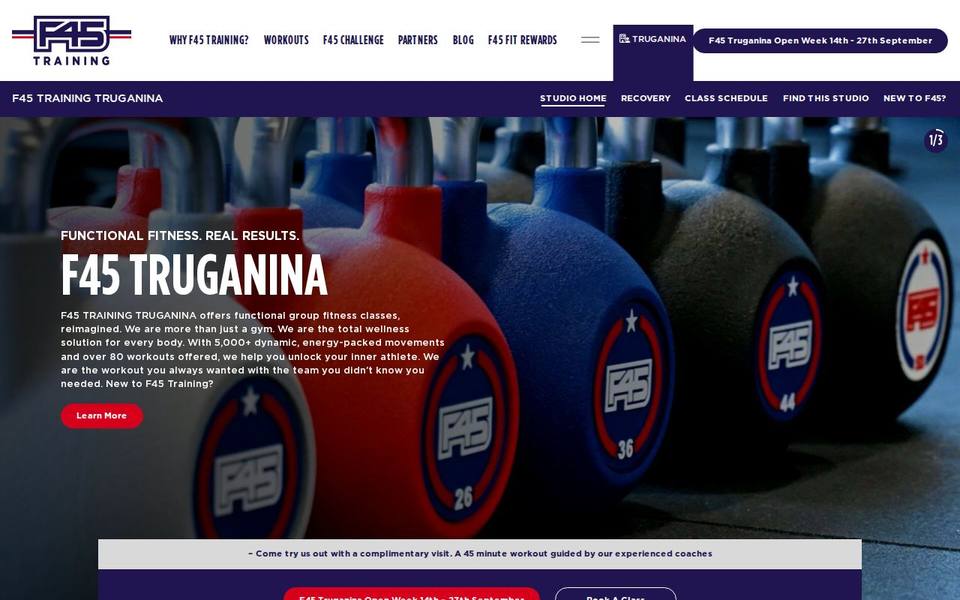F45 Truganina website