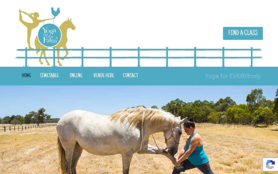 Yoga on the Farm website
