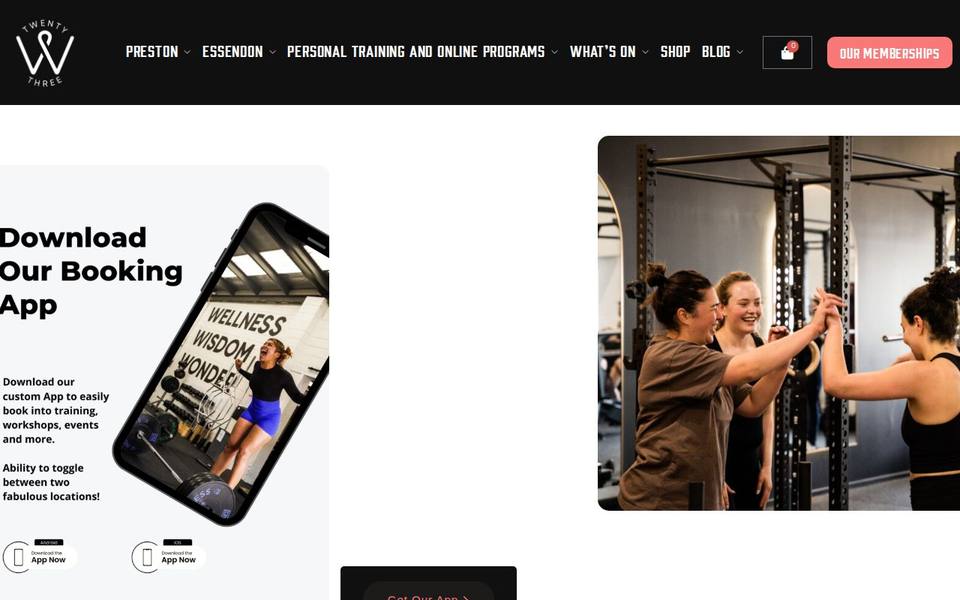 23W website