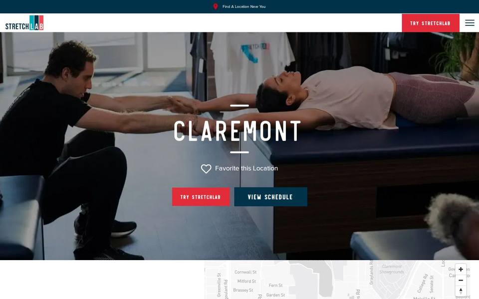 StretchLab website