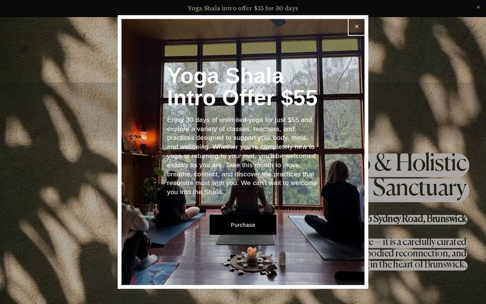 Sanative Sanctuary website