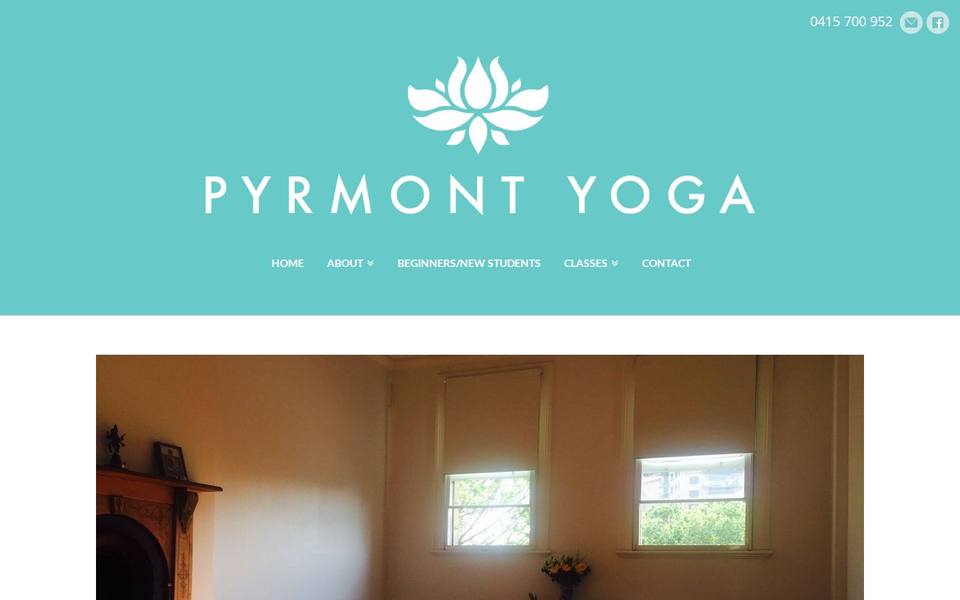 Pyrmont Yoga website