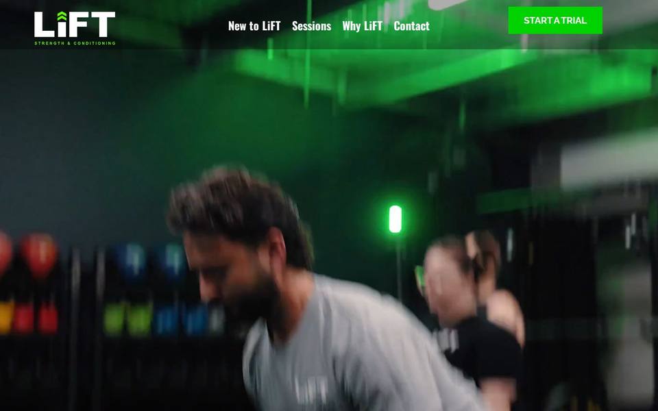 LiFT Strength and Conditioning Maroochydore website