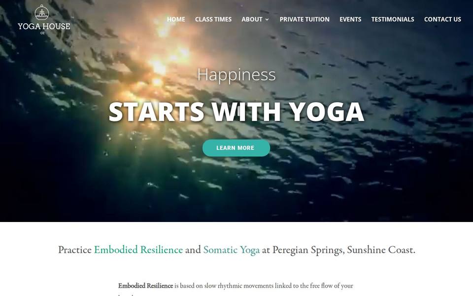 YogaHouseOz website