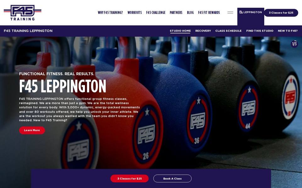 F45 Leppington website