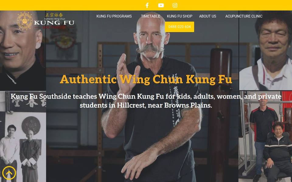 Kung Fu Southside website