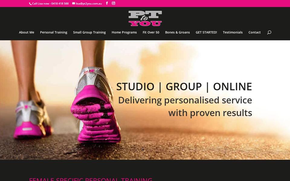 PT to YOU website