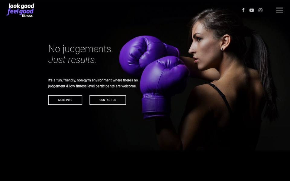 Look Good Feel Good Fitness website