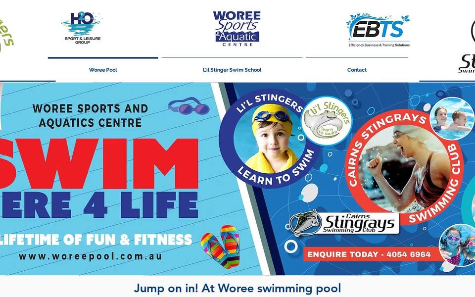 Woree Sports and Aquatic Centre website