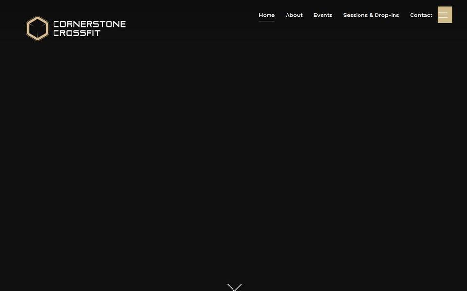Cornerstone CrossFit website