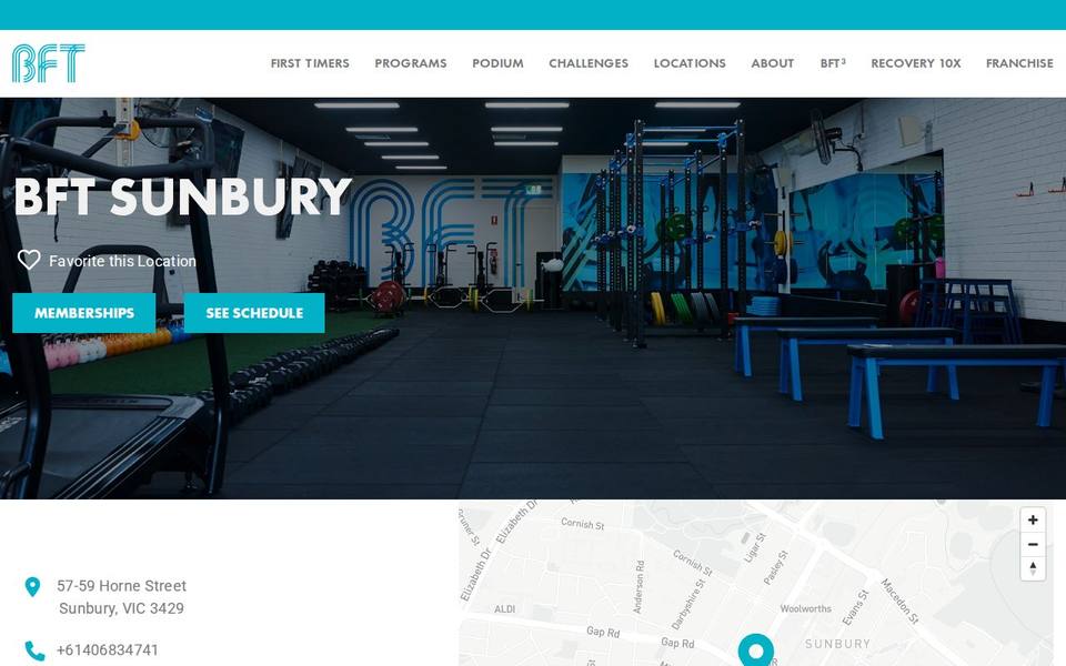 BFT Sunbury website