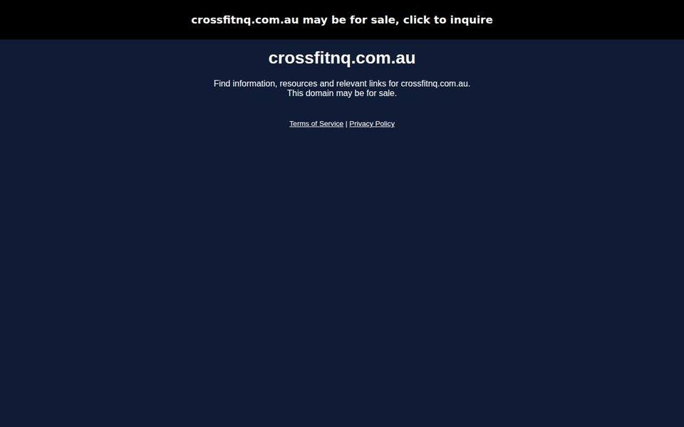 Crossfit North Queensland website
