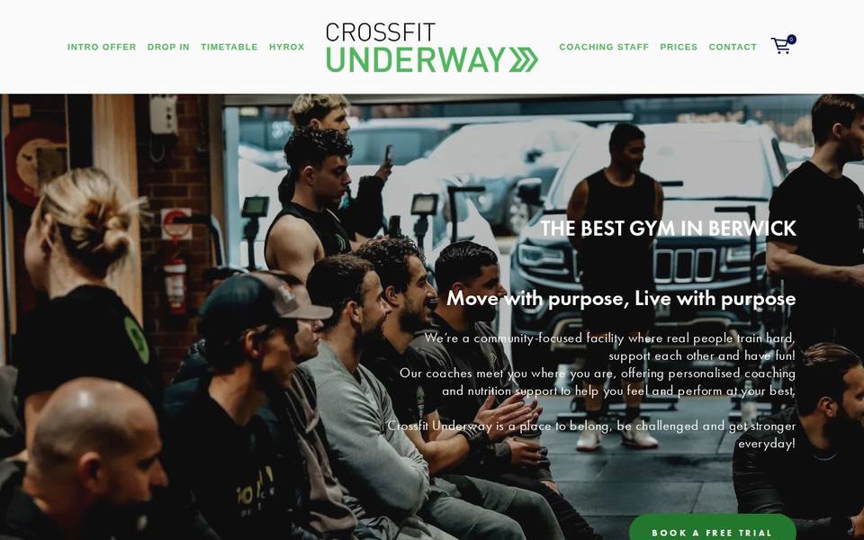 CrossFit Underway website