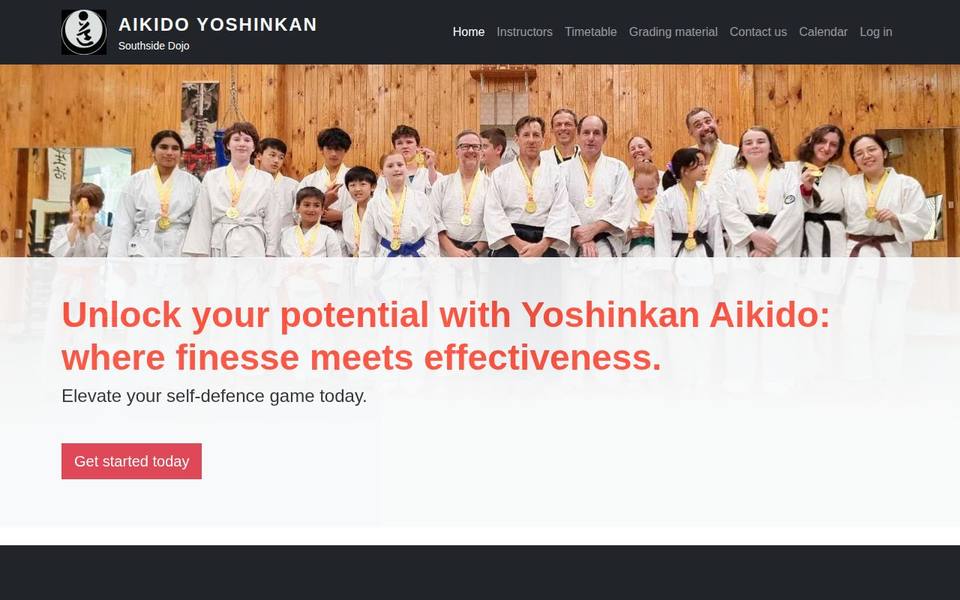 Aikido Yoshinkan and Goshu-ryu Aiki Jujutsu Dojo website