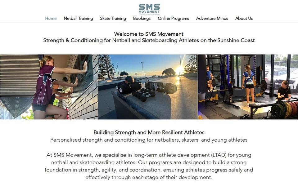 SMS Movement website