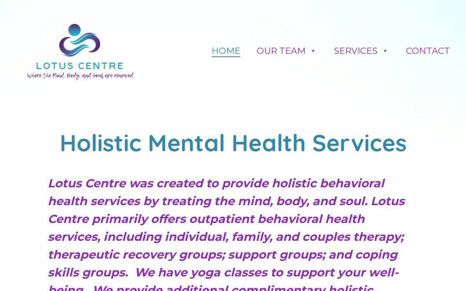 Lotus Centre website