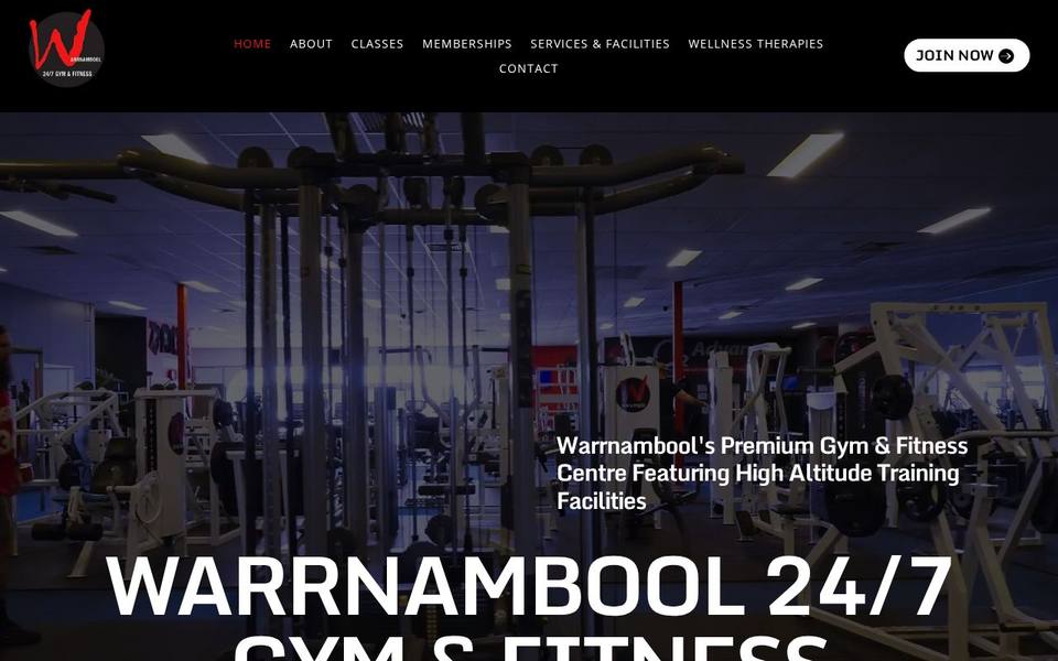 Warrnambool 24/7 Gym and Fitness website