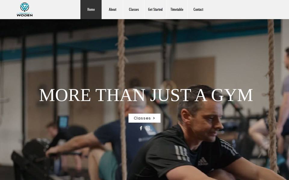 CrossFit Woden website