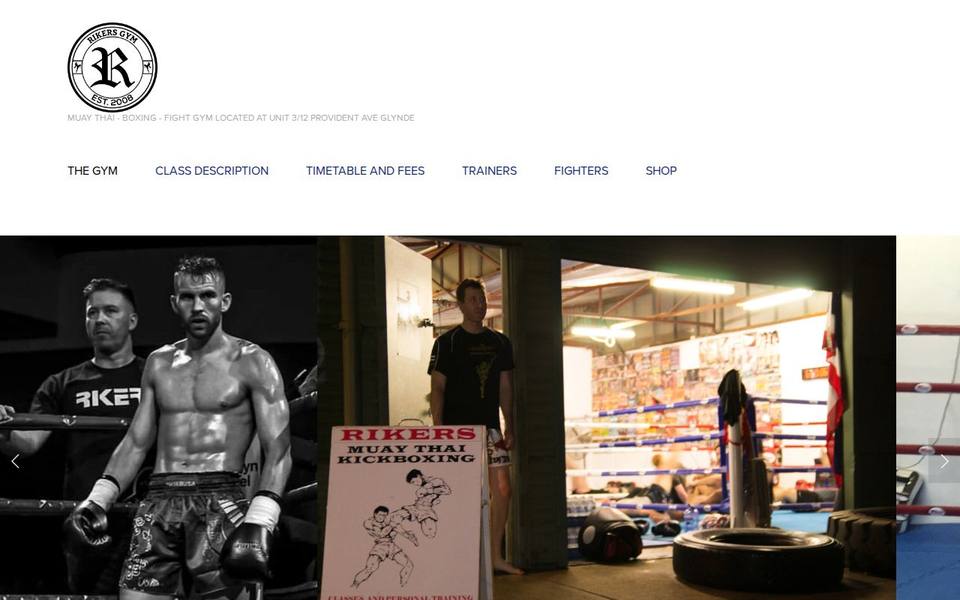Rikers Gym website