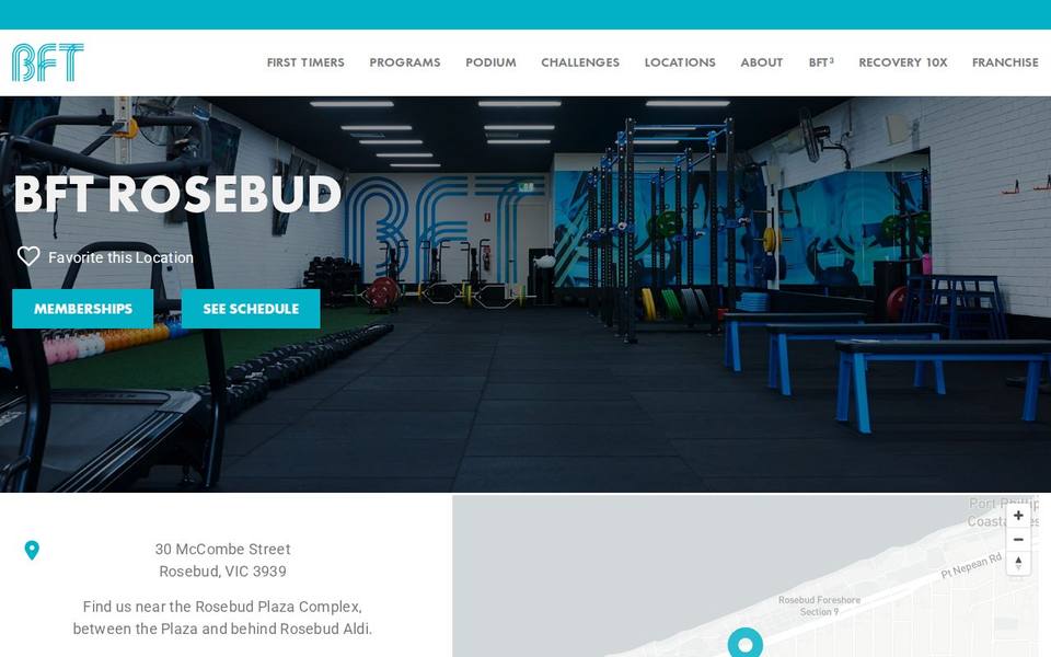 BFT Rosebud website