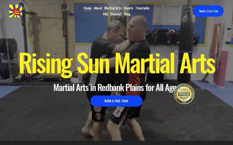 Rising Sun Martial Arts website