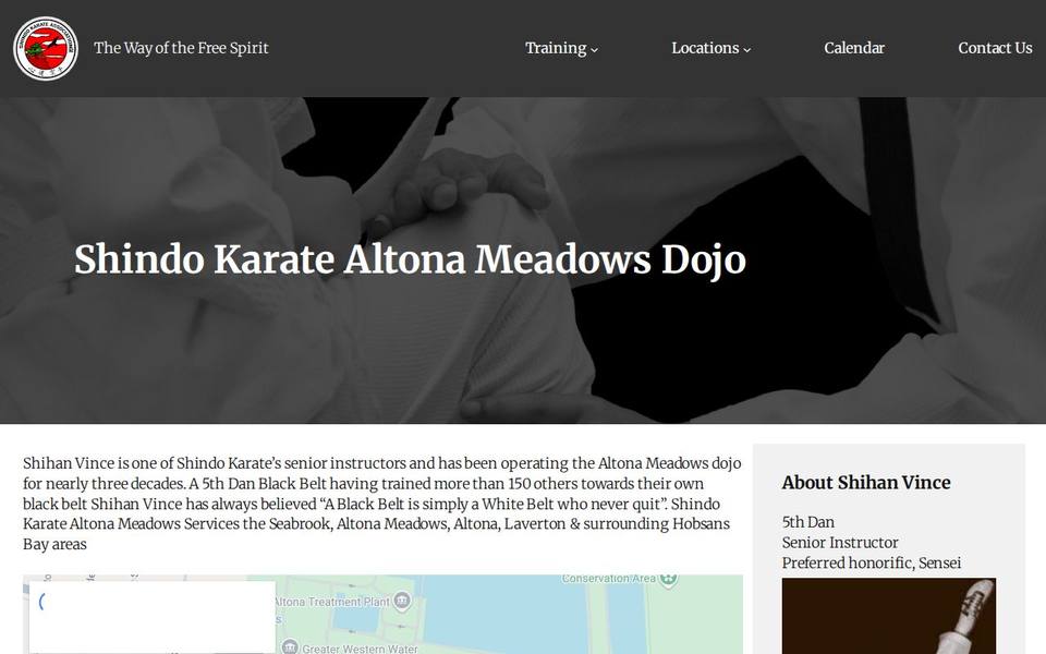Shindo Karate website