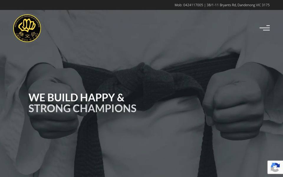 Australian Shukokai Karate Dandenong website