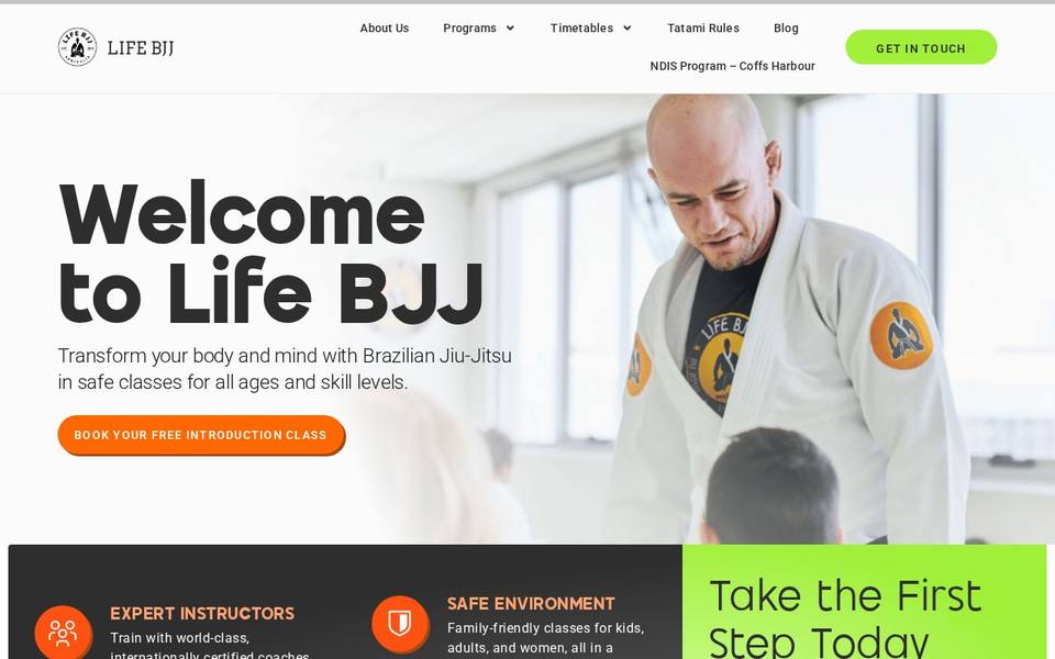 Life BJJ website
