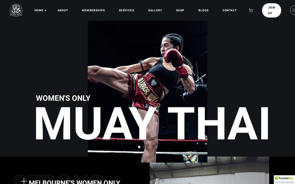 JS Muay Thai website