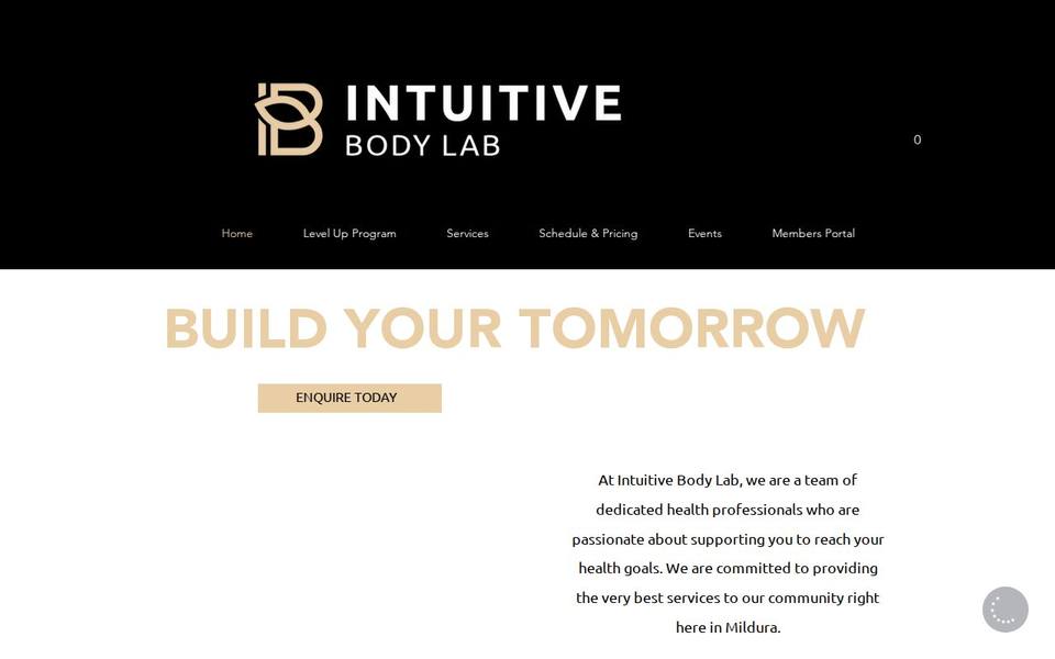 Intuitive Body Lab website