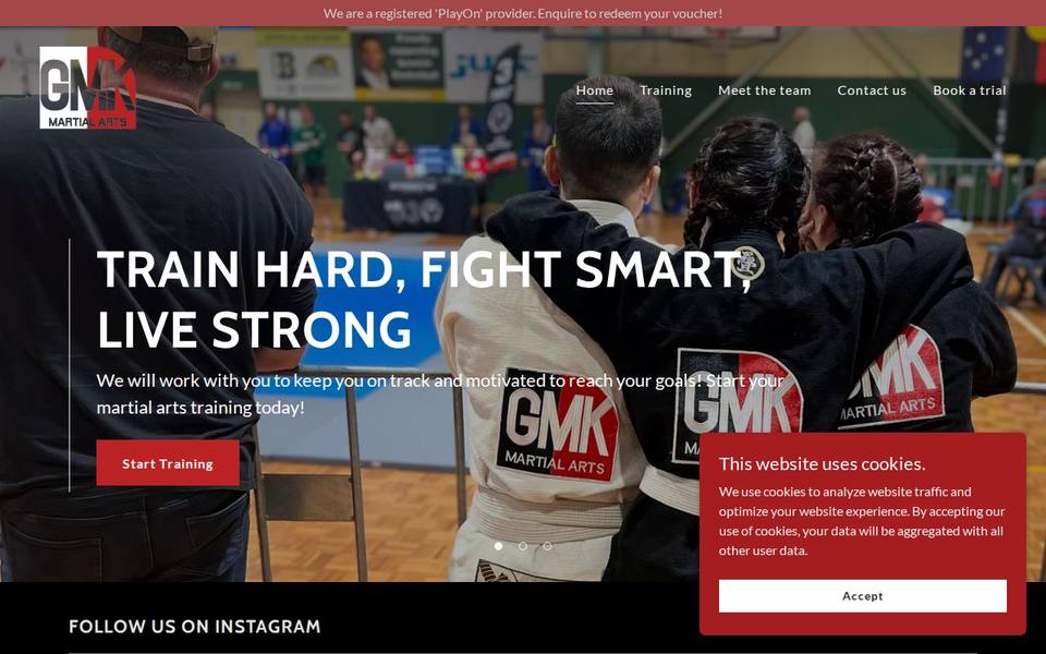 GMK Martial Arts website