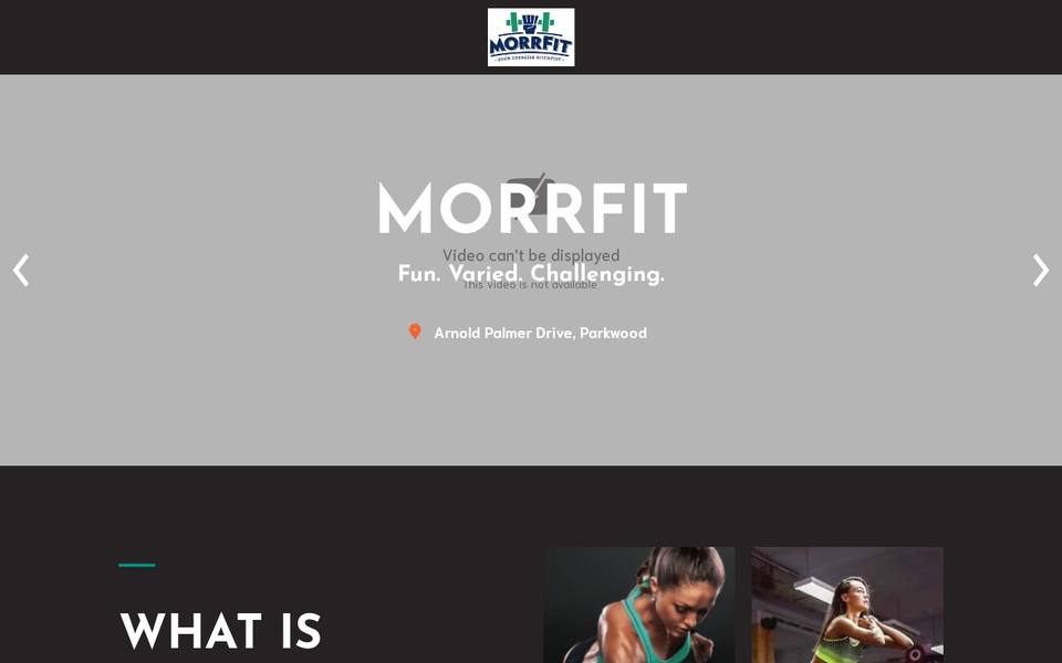 Morrfit website