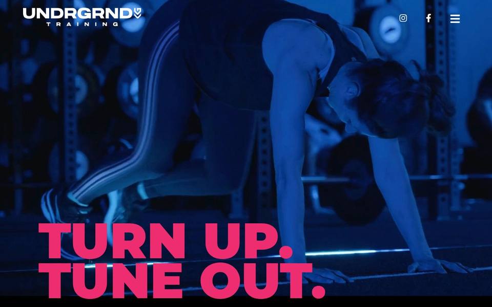 Undrgrnd Training website