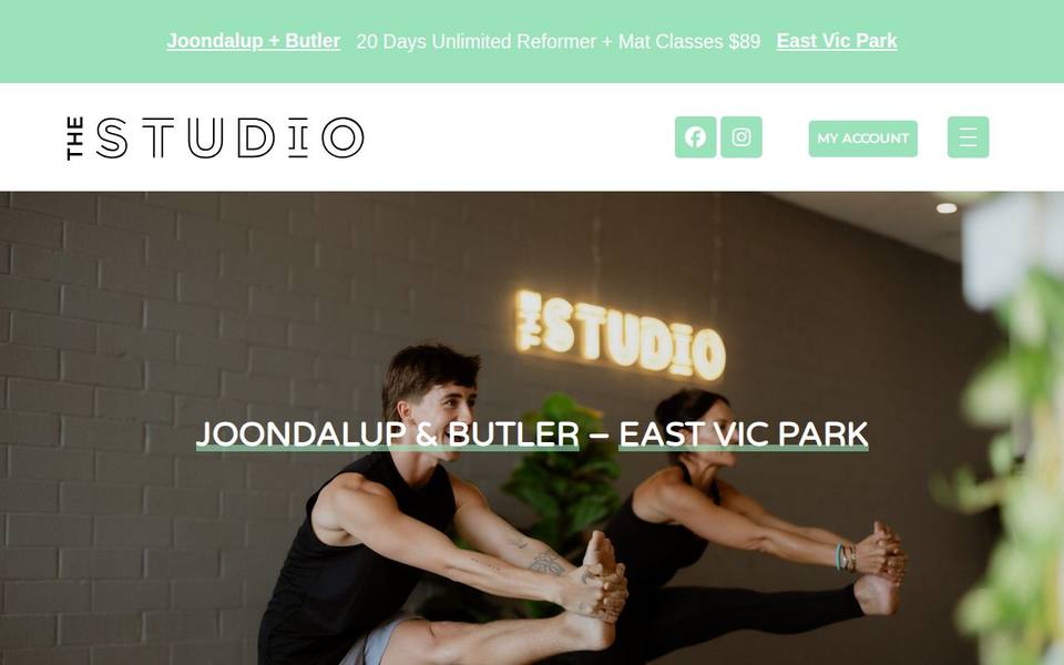 The Studio website