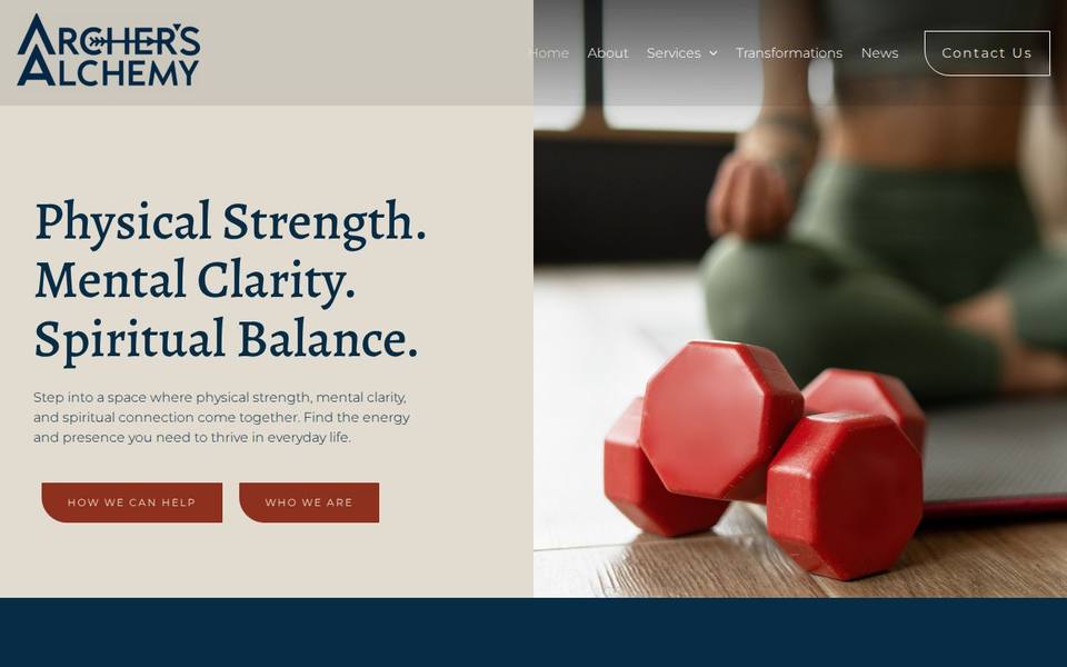 Archer's Alchemy website
