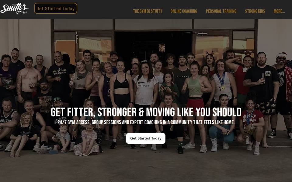 Smith's Fitness website