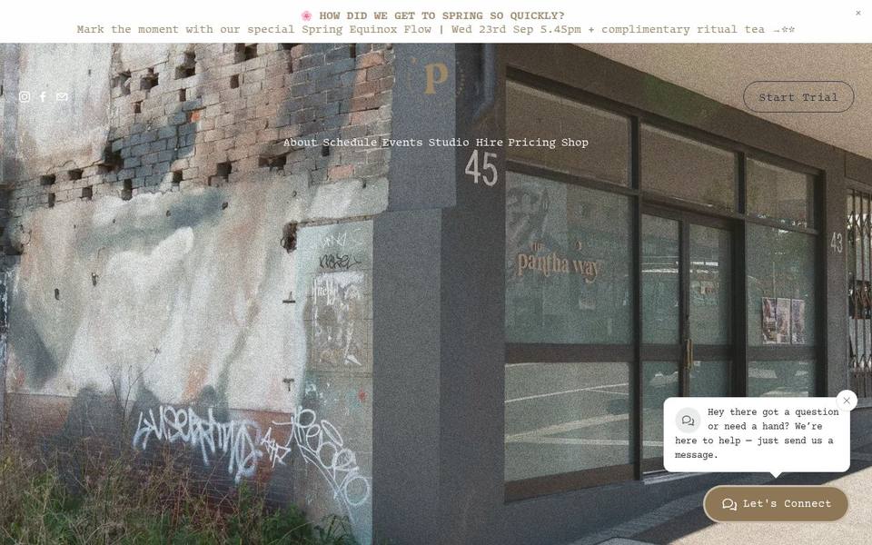 The Pantha Way website